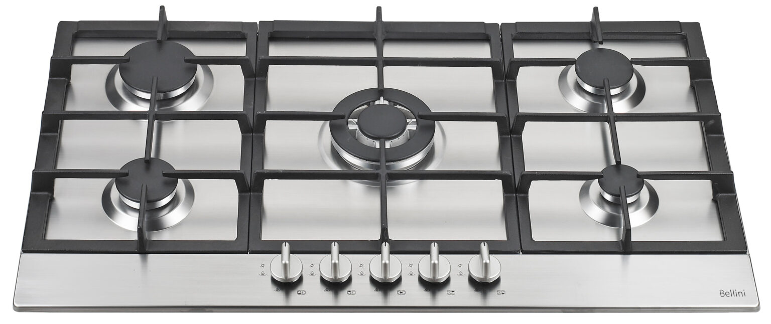 90cm 5 Burner Gas Cooktop - Bellini